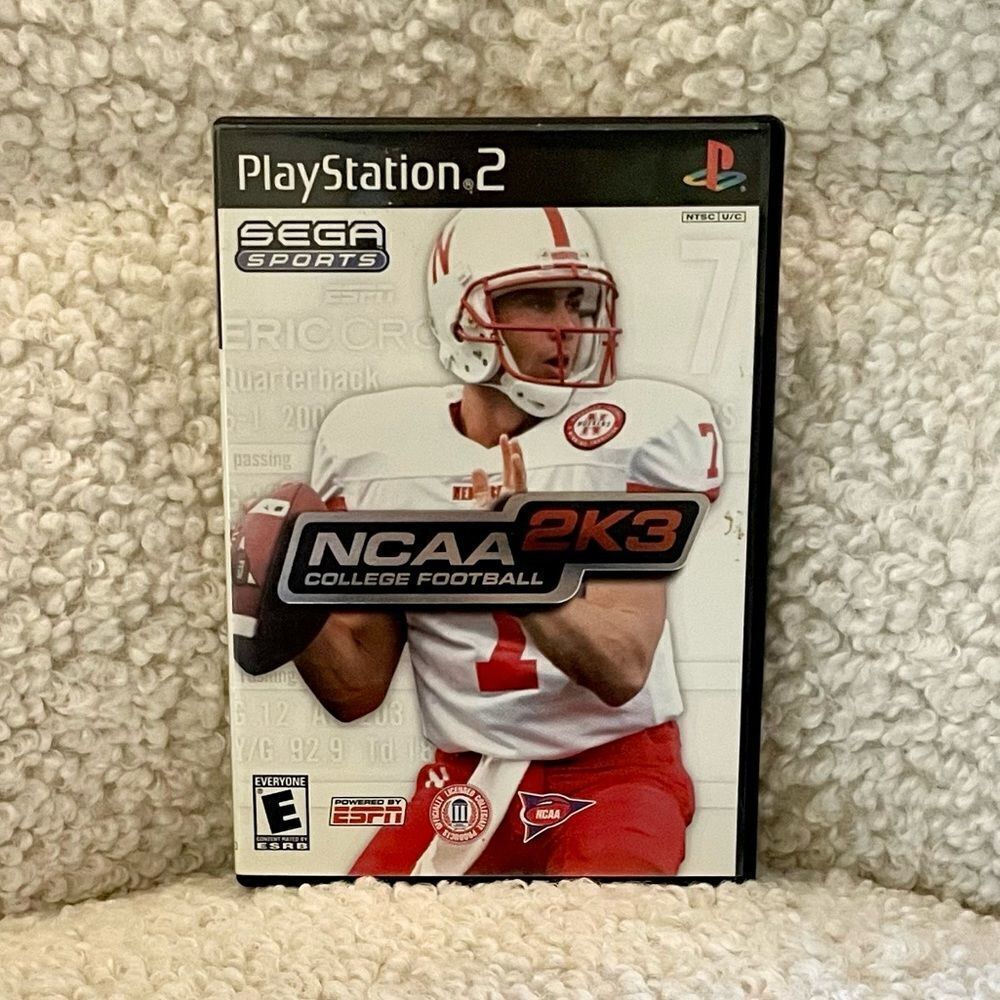 PS2 Sega Sports NCAA College Football 2K3 PlayStation 2 Video Game